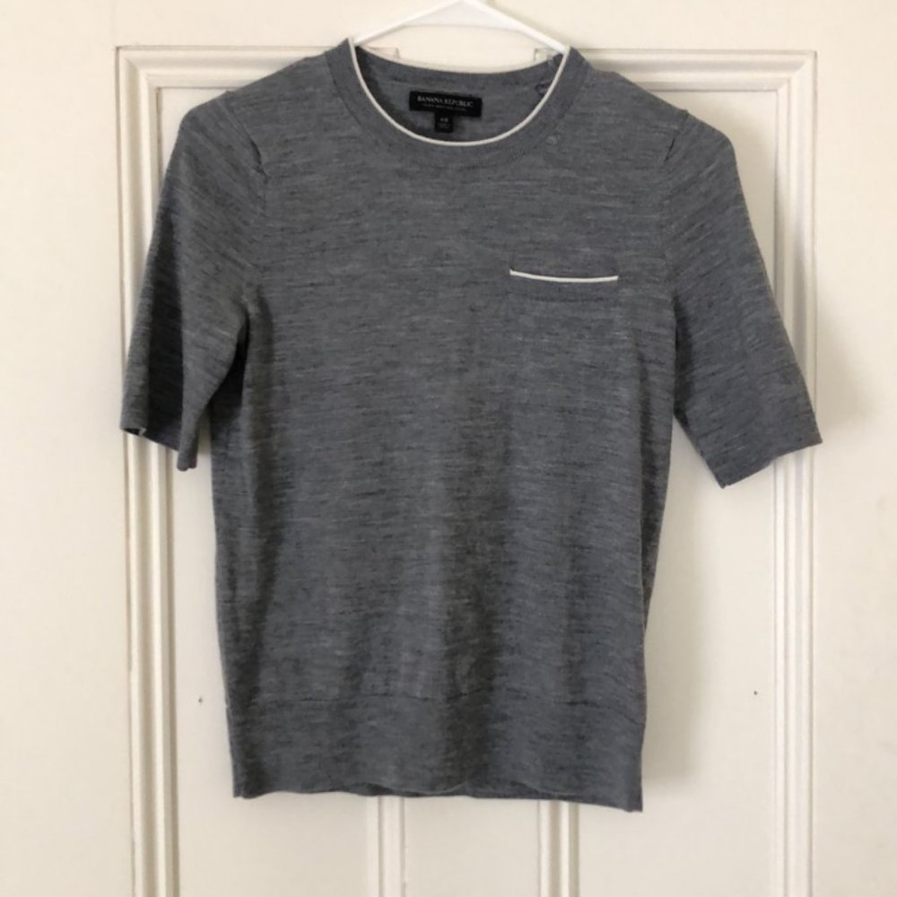 Banana Republic 100% Merino Wool Shirt